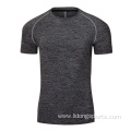 Wholesale Adult Short Sleeve Fitness Sport Men T-shirt